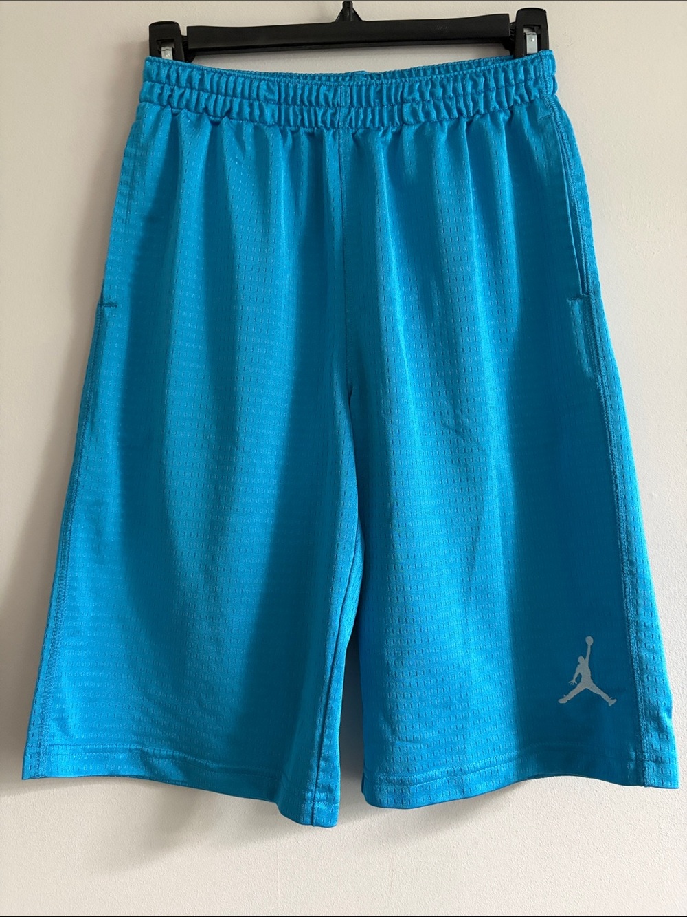 Jordan Boys Teal Blue Athletic Shorts